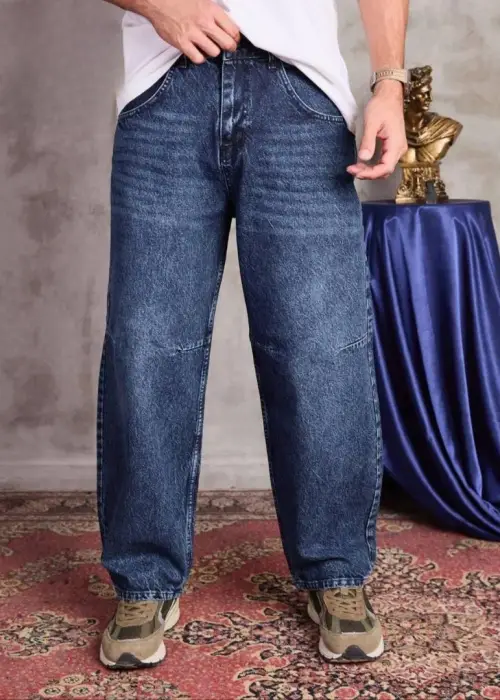 Джинсы багги широкие мужские (р-р 28-34)