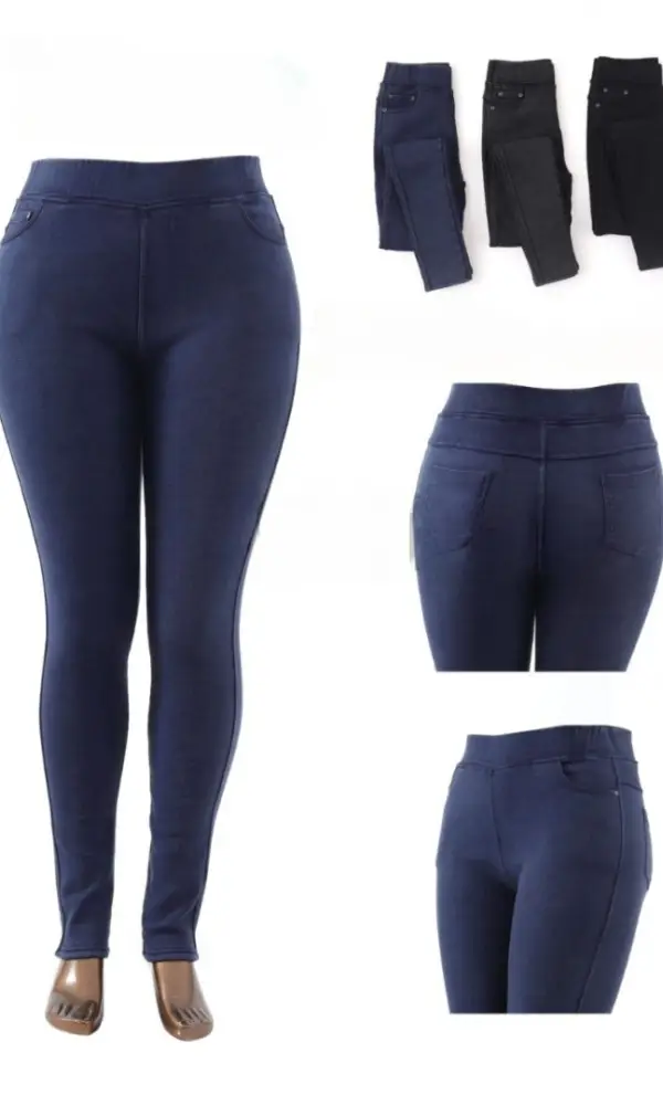 Джеггинсы на меху р-р 5XL-10XL
