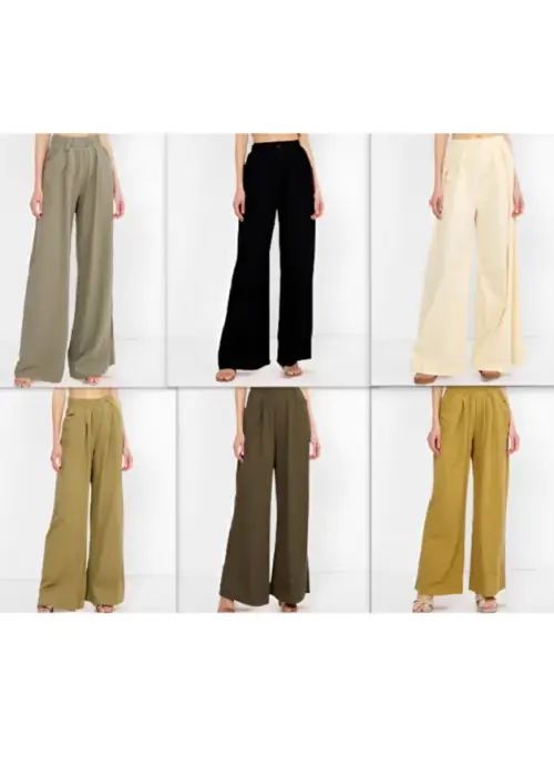 Брюки женские летние палаццо (р-р 46-52)