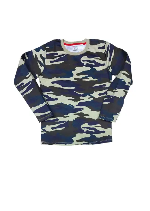 Кофта камуфляжная для мальчика 2-6 лет