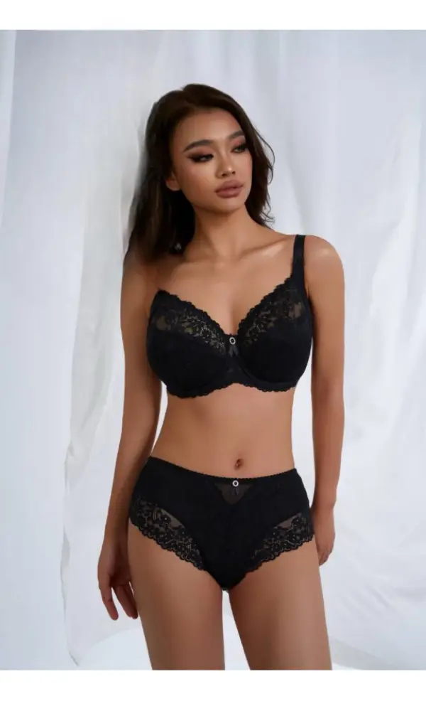 Кружевной бюстгальтер женский (р-р 80-100Е)