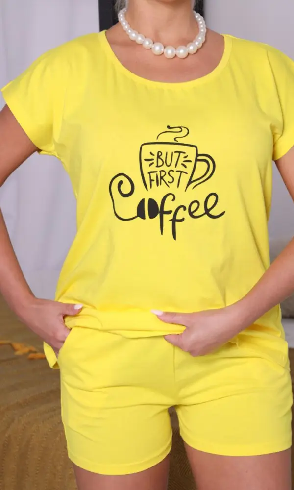 Комплект женский футболка- шорты р-р 48-60