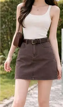 Юбка-мини джинсовая женская (р-р 36-44)