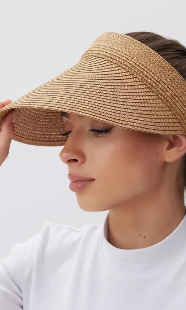 Козырек  плетеный летний от солнца