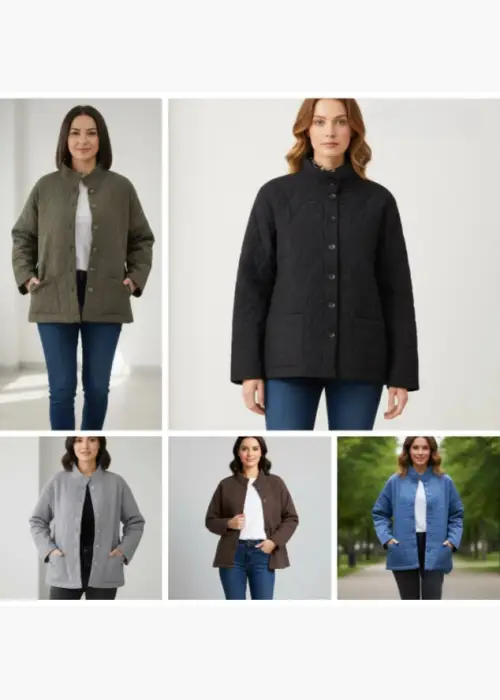 Ветровка женская с накладными карманами (р-р 52-60)