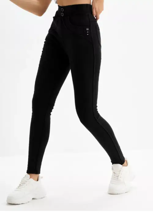 Джеггинсы с высокой посадкой скинни р-р M-4XL