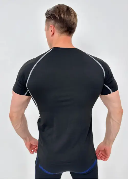 Футболка спортивная мужская для фитнеса (р-р L-XXL)