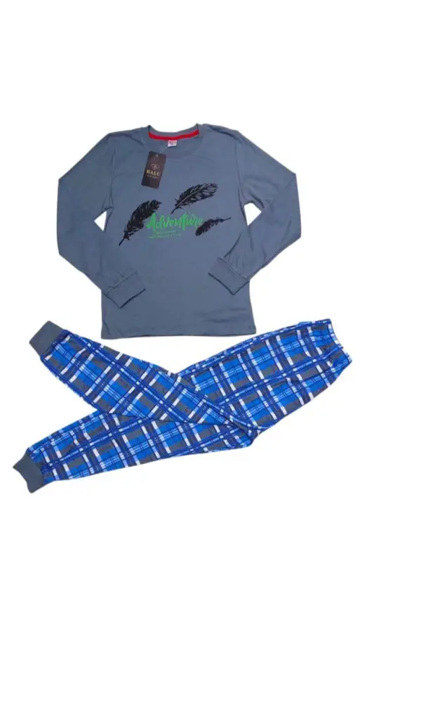 Пижама кофта+брюки для мальчика р-р 10-14 лет