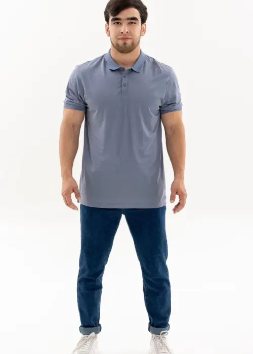 Футболка-поло базовая мужская р-р M-XXXL