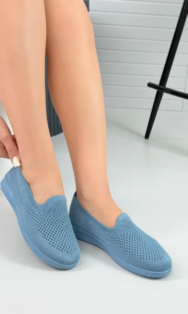 Слипоны текстильные легкие мягкие на платформе р-р 36-41