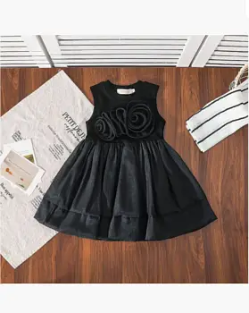 Платье нарядное без рукавов для девочки (р-р 98-122)