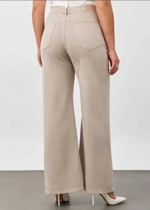 Джинсы палаццо женские с высокой посадкой (р-р 28-33)