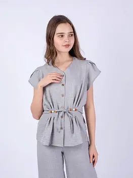 Летний костюм с брюками для девочки (р-р 36-44)