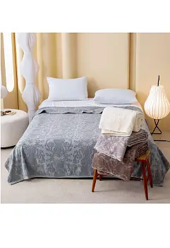 Покрывало- плед махровое р-р 150*220