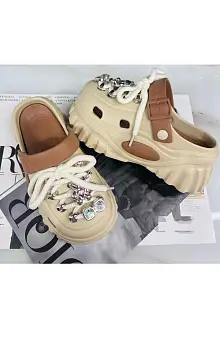 Сабо резиновые на платформе (р-р 36-41)