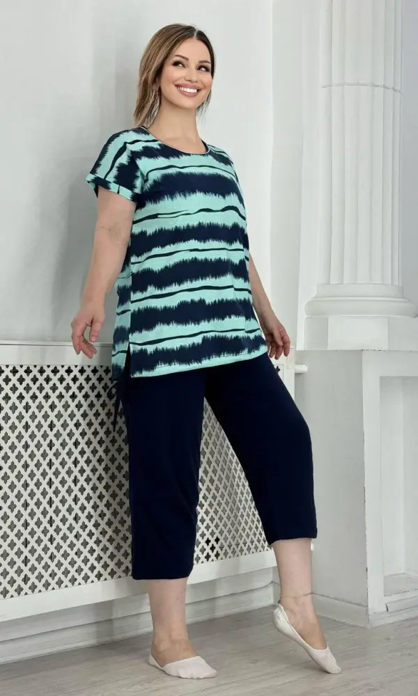 Костюм домашний с бриджами дачный р-р 50-60