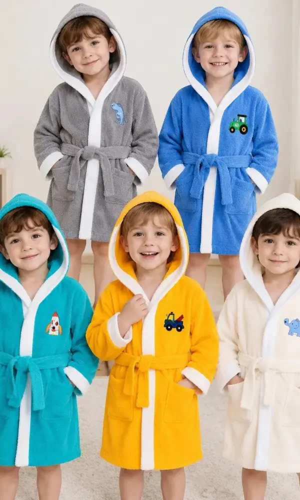 Халат махровый для мальчика (р-р 3-7 лет)