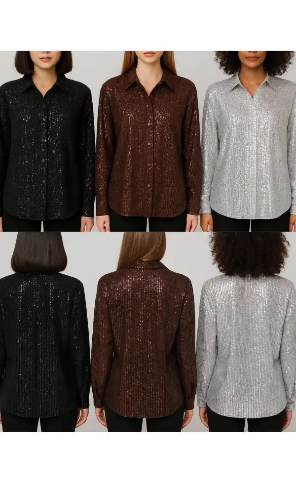 Блузка с пайетками р-р 42-44