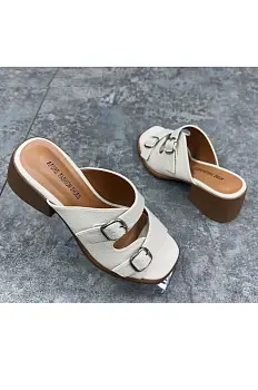 Мюли на каблуке женские (р-р 36-40)