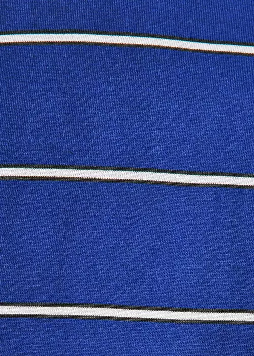 Футболка "В полоску, синяя" мужская, с коротким рукавом (р-р 48-56)