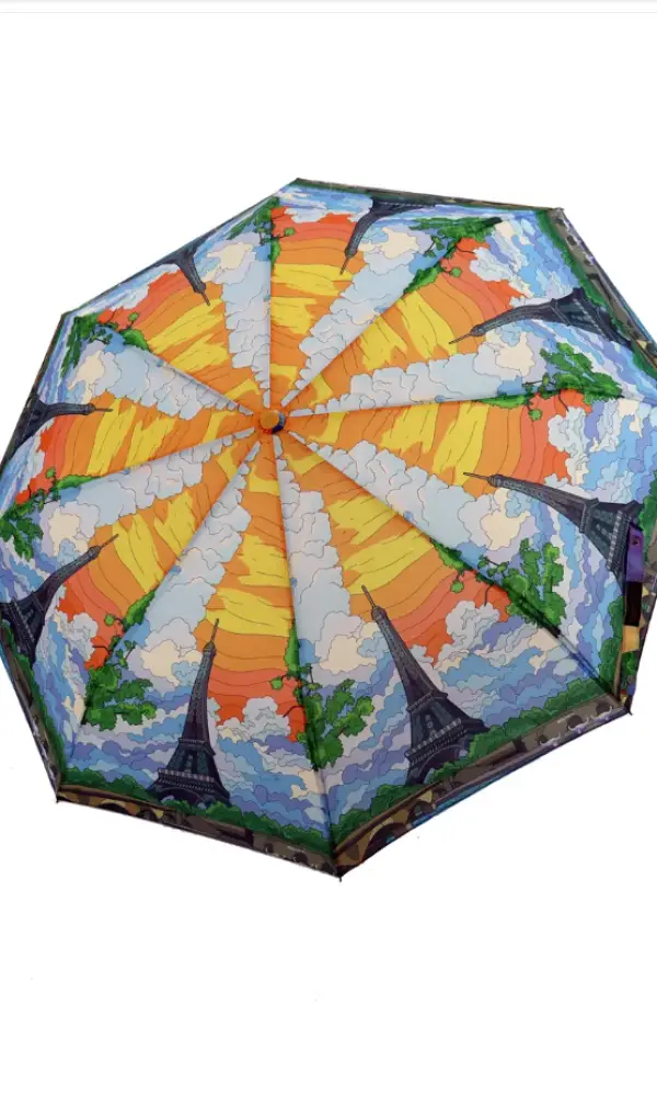 Зонт автомат облегчённый, складной, антиветер