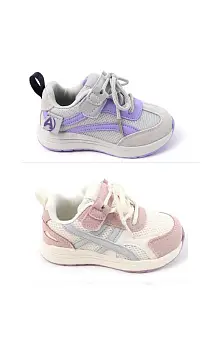 Кроссовки детские для девочки на завязках р-р 26-31