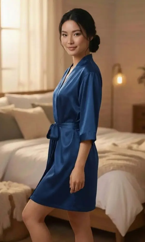 Халат шёлковый женский (р-р 44-52)