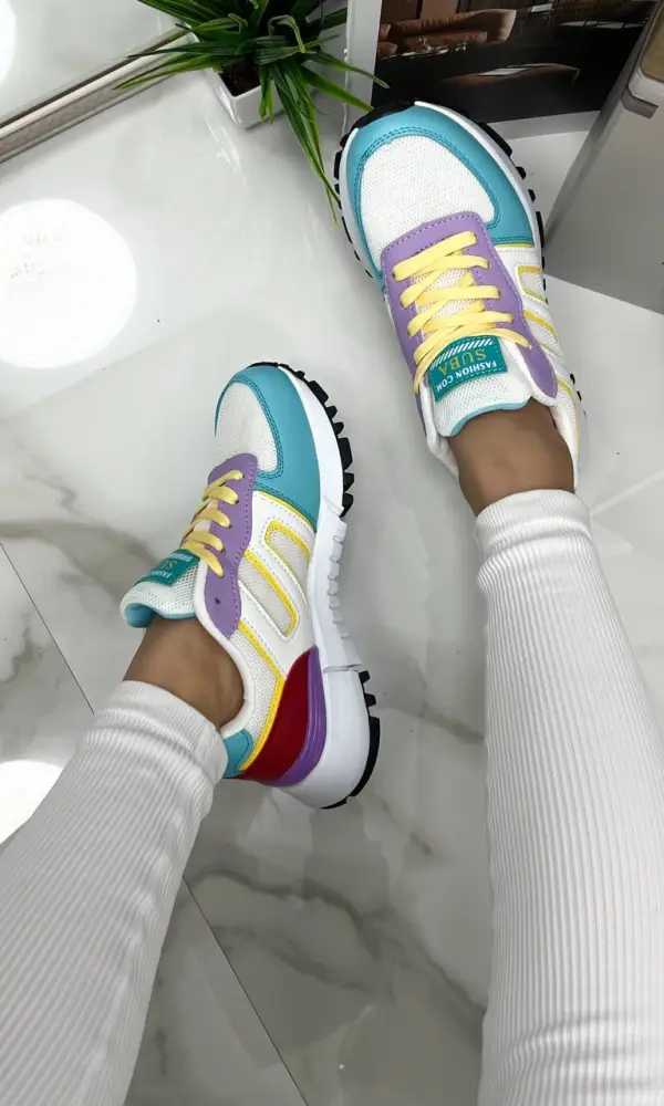 Женские кроссовки летние яркие ( р-р 36-41)