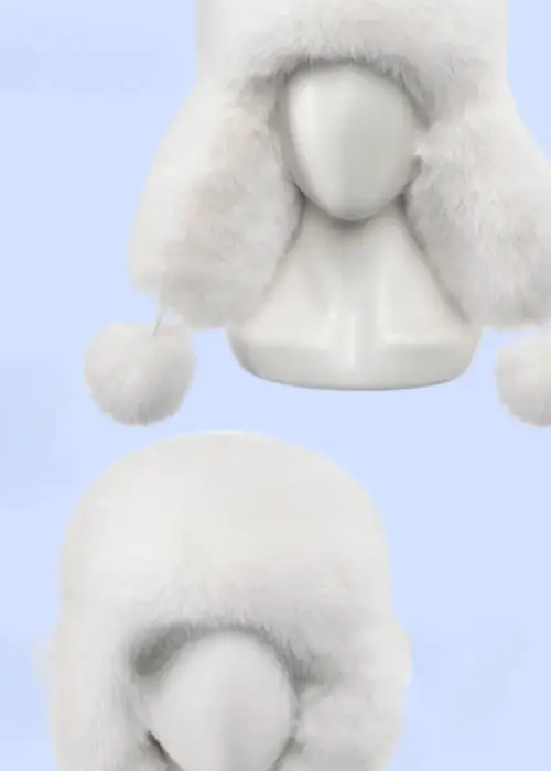 Шапка- ушанка женская р-р 54-58