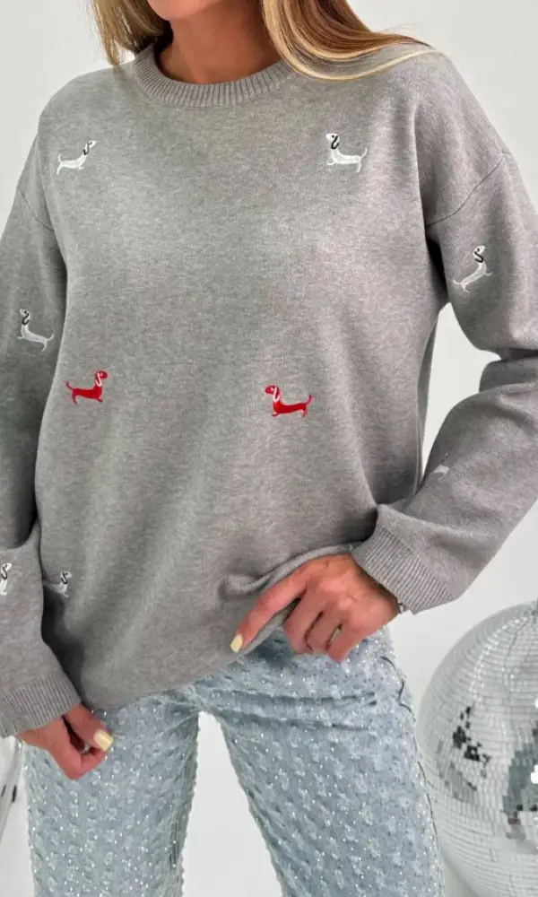 Свитер с мелким принтом женский р-р 42-48