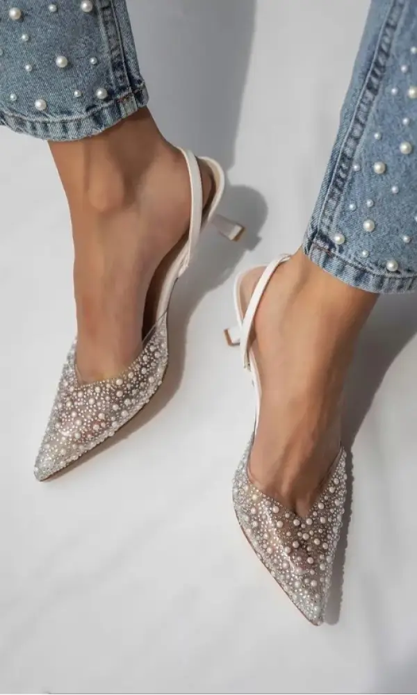 Туфли женские прозрачные р-р 36-41