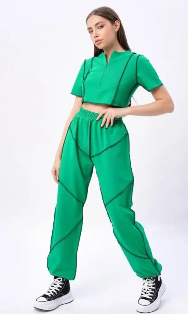 Костюм спортивный женский, трикотаж двунитка ( р-р 42-44)