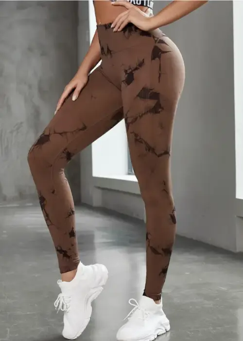Лосины утягивающие спортивные женские (р-р S-XL)