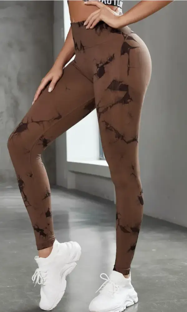 Лосины утягивающие спортивные женские (р-р S-XL)