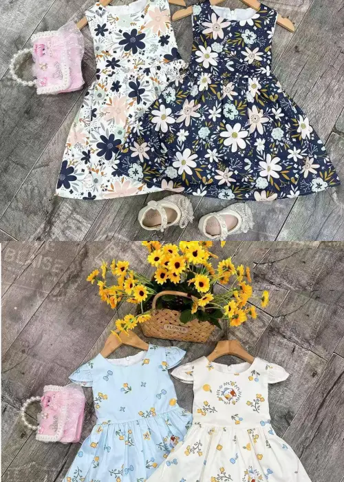 Платье для девочки хлопок (р-р 90-130)