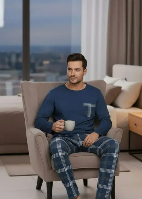 Пижама с начёсом р-р 48-56