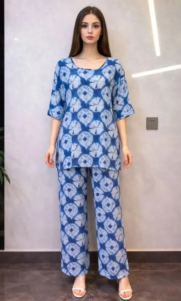 Комплект домашний брючный женский (р-р 54-60)