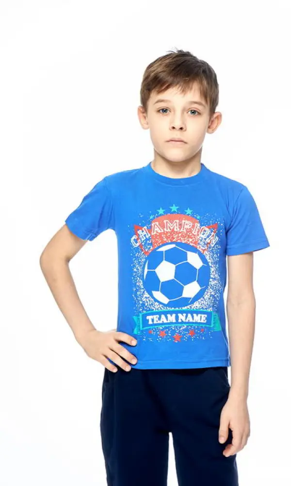 Футболка для мальчика с коротким рукавом (8-12 лет)