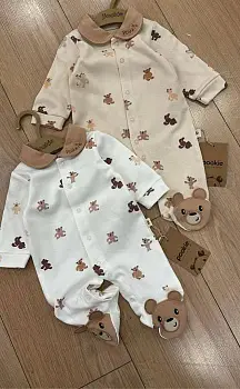 Комбинезон детский на кнопках р-р 0-9 мес