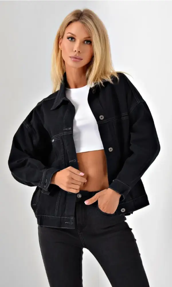 Куртка джинсовая женская (L-5XL)