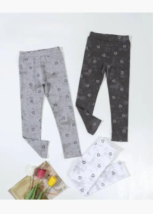 Лосины с принтом для девочки (р-р 110-150)