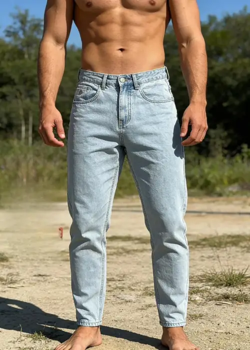 Джинсы бананы мужские стрейчевые (р-р 28-36)