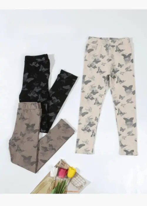 Лосины с принтом для девочки (р-р 120-160)