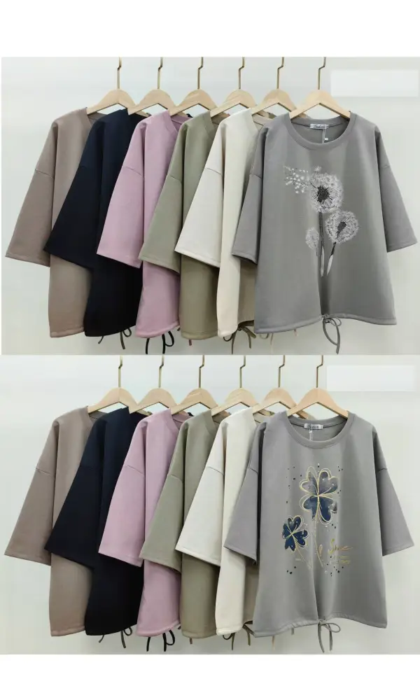 Туника с принтом на завязках р-р XL-4XL