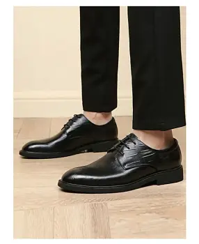 Повседневные кожаные туфли мужские (р-р 40-45)