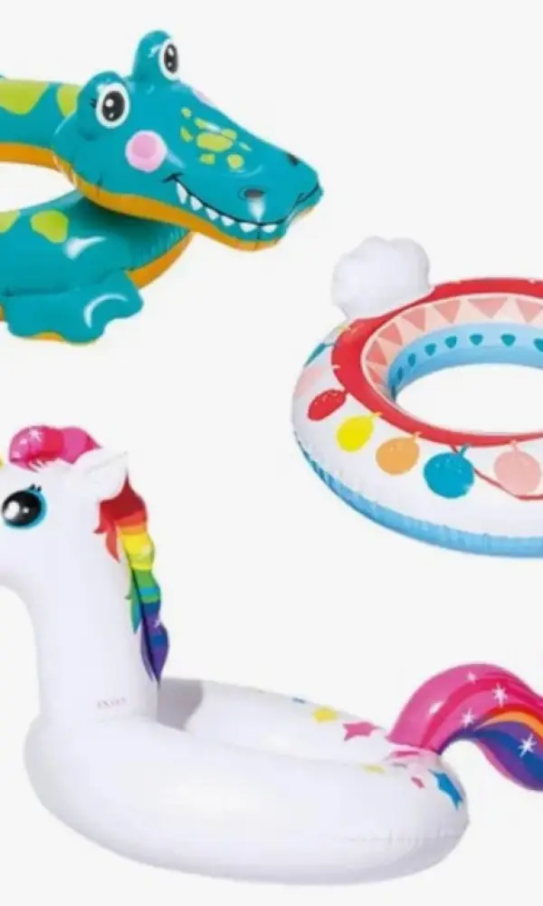 Детский надувной круг "Лама" от 3 до 6 лет до 30кг