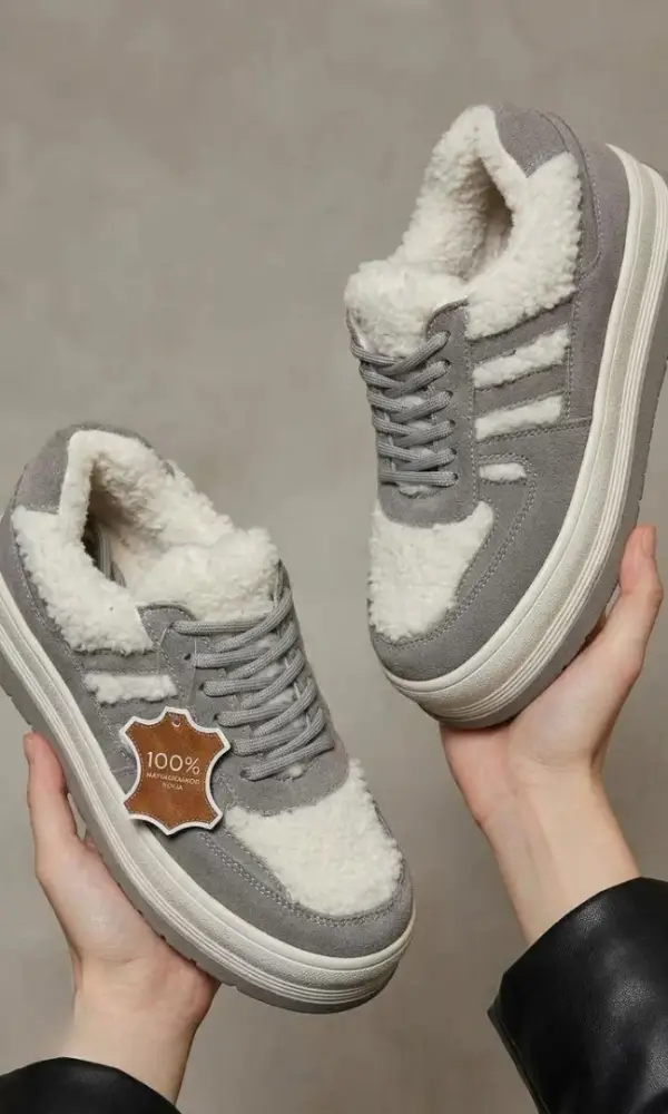 Кроссовки зимние с мехом женские (36-41)