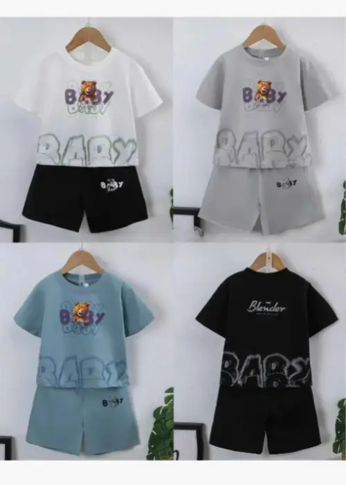 Костюм летний для мальчика шорты с футболкой (р-р 90-130)