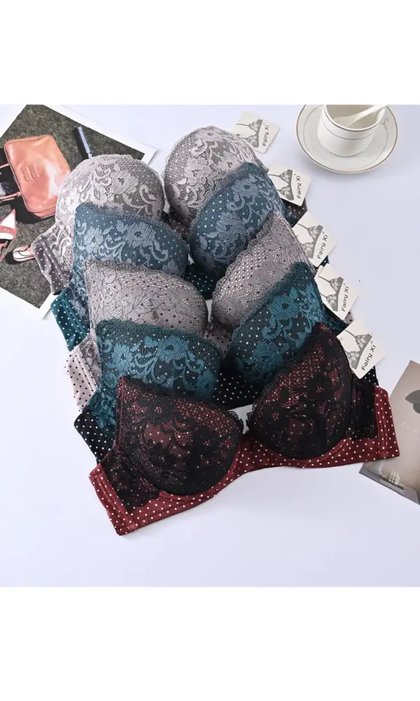 Бюстгальтер женский с кружевом р-р 75В-85В