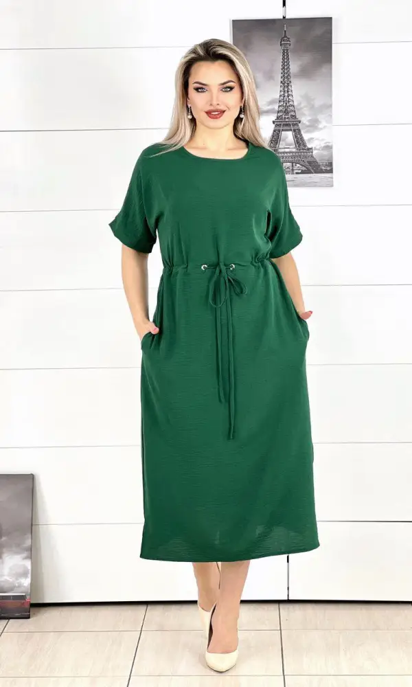 Летнее легкое женское платье , сингапур ( р-р 50-60)